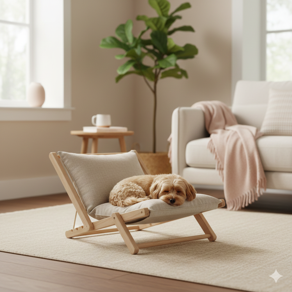 Strandszék kisállat fekhely