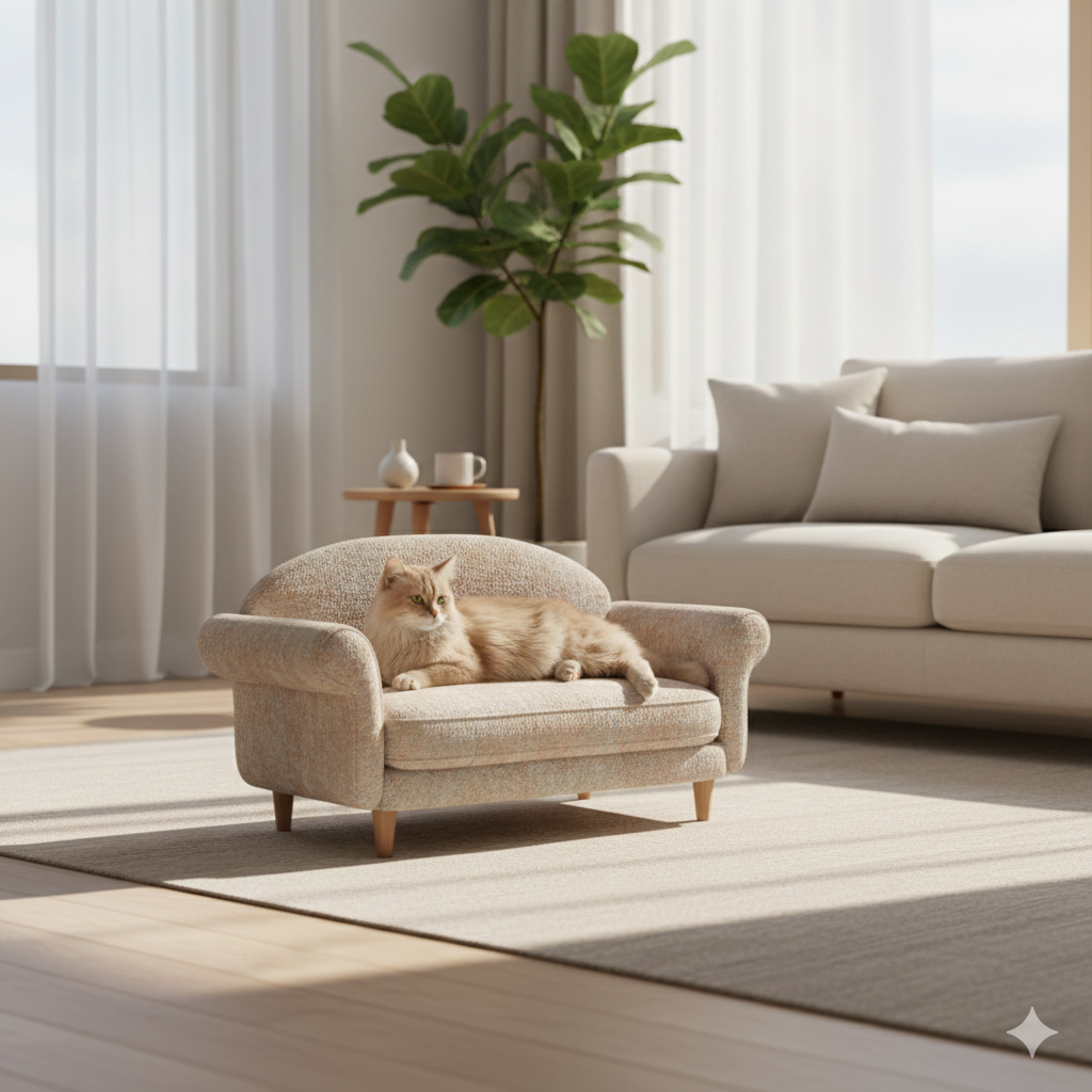 Ívelt karfás dívány